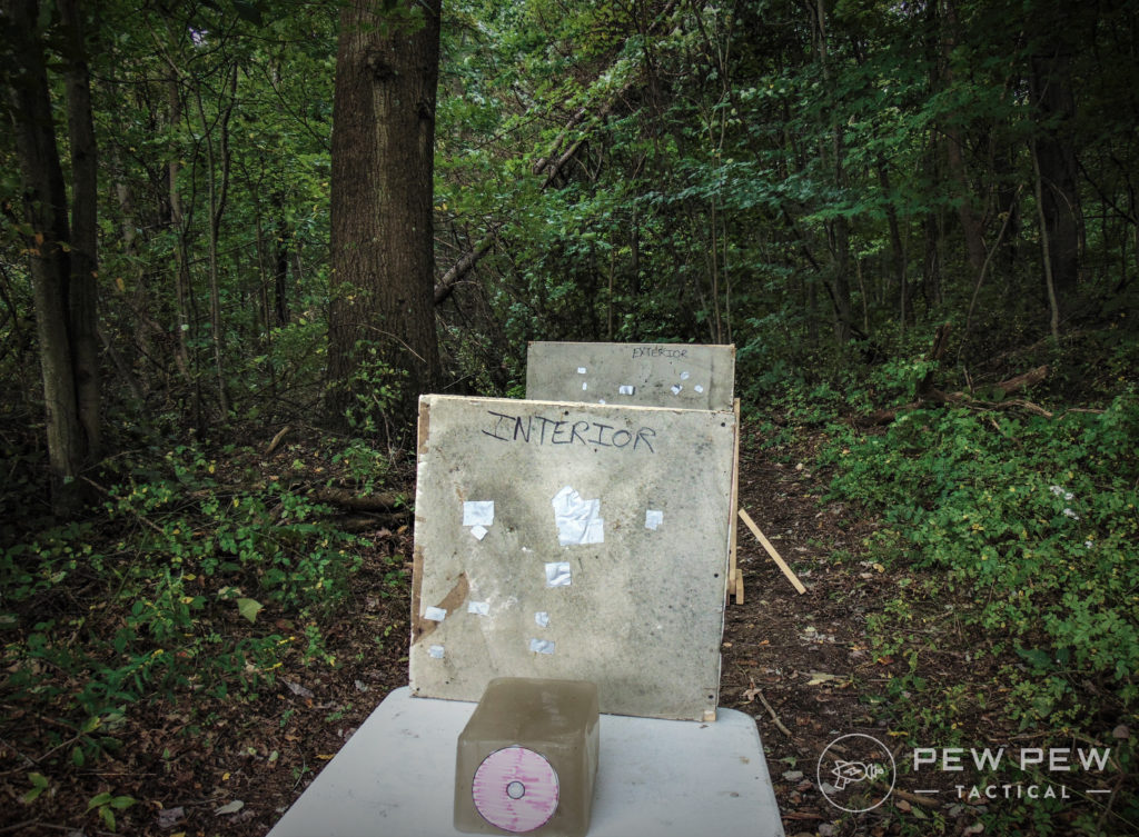 Overpenetration Test Setup