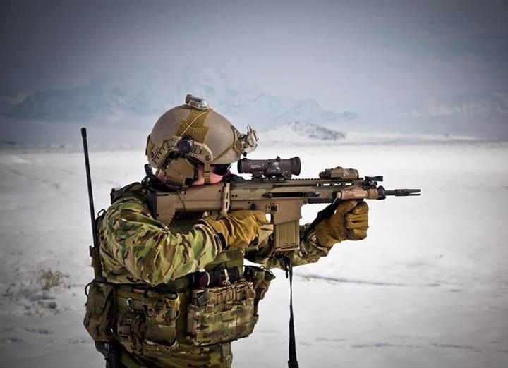 Mk17 US Army Ranger in Afghanistan