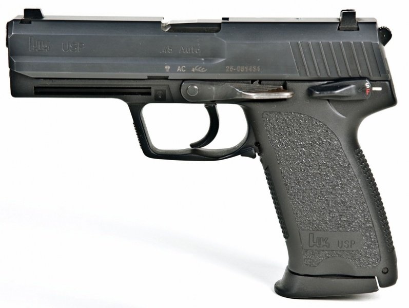 The Heckler & Koch USP 45 used in Collateral
