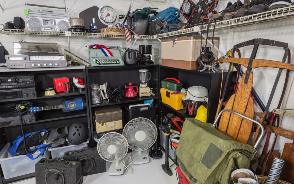 Cluttered Garage