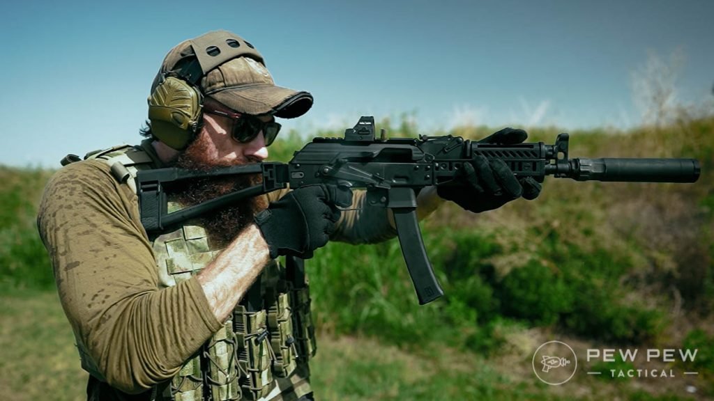 Kalashnikov USA KP9 Shooting