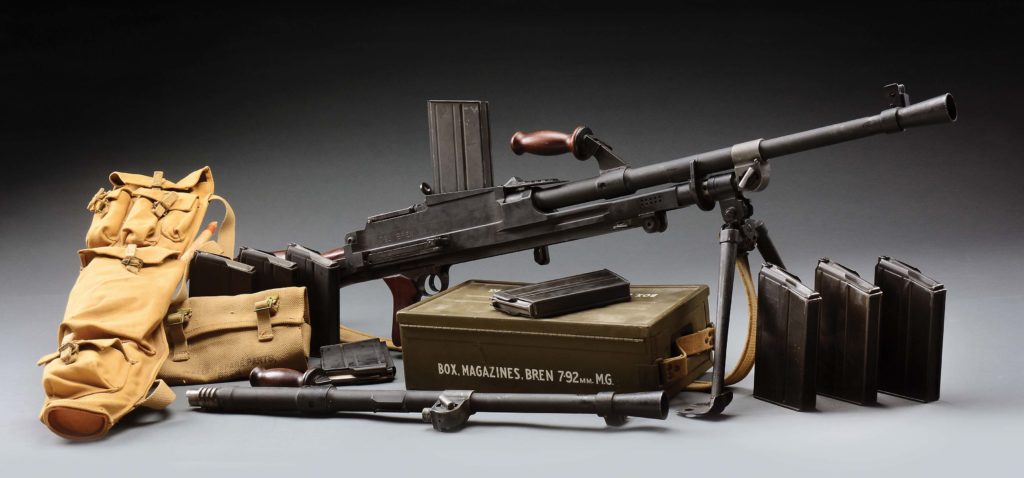 8mm BREN Machine Gun sold by Morphy Auctions in 2019