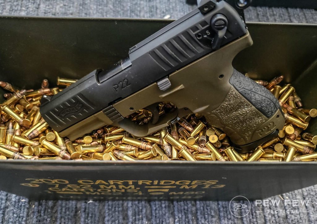 Walther P22 and ammo