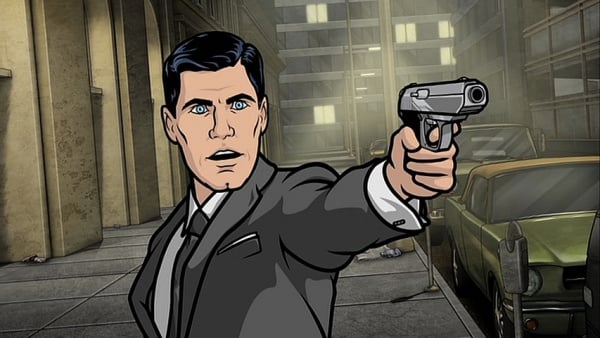 Sterling Archer Aims His Walther PPK