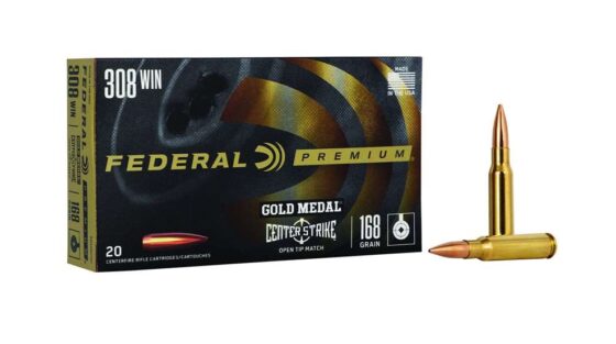 Federal Premium’s New Gold Medal CenterStrike Match Loads