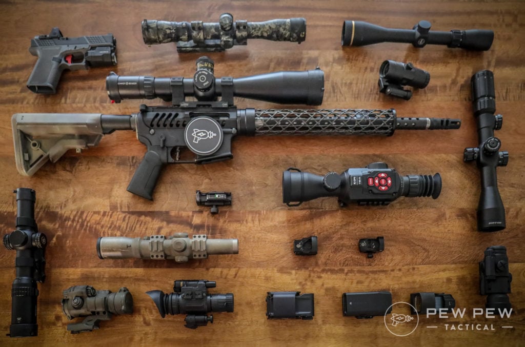 A Couple AR-15 Optics