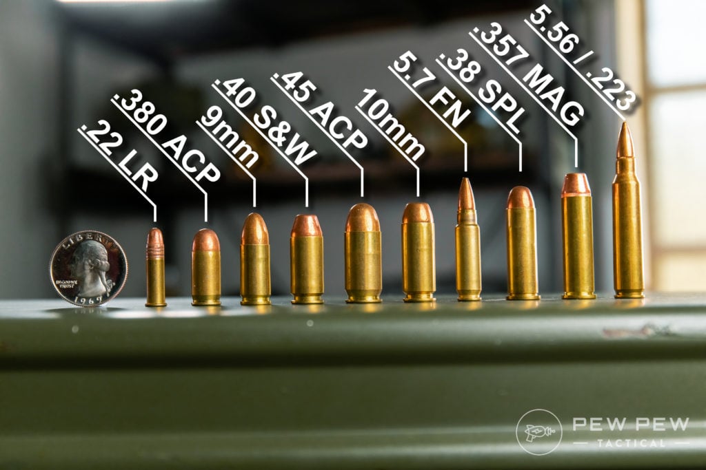 Popular Pistol Calibers